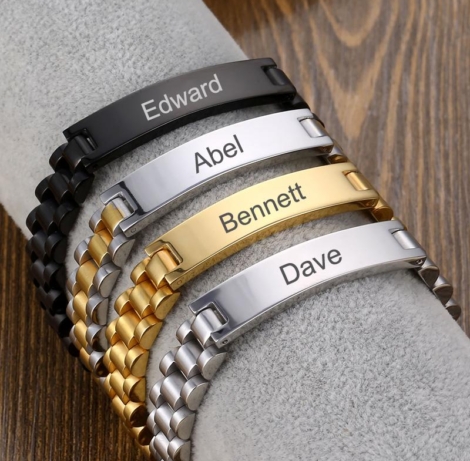 Personalized Bracelets Collection